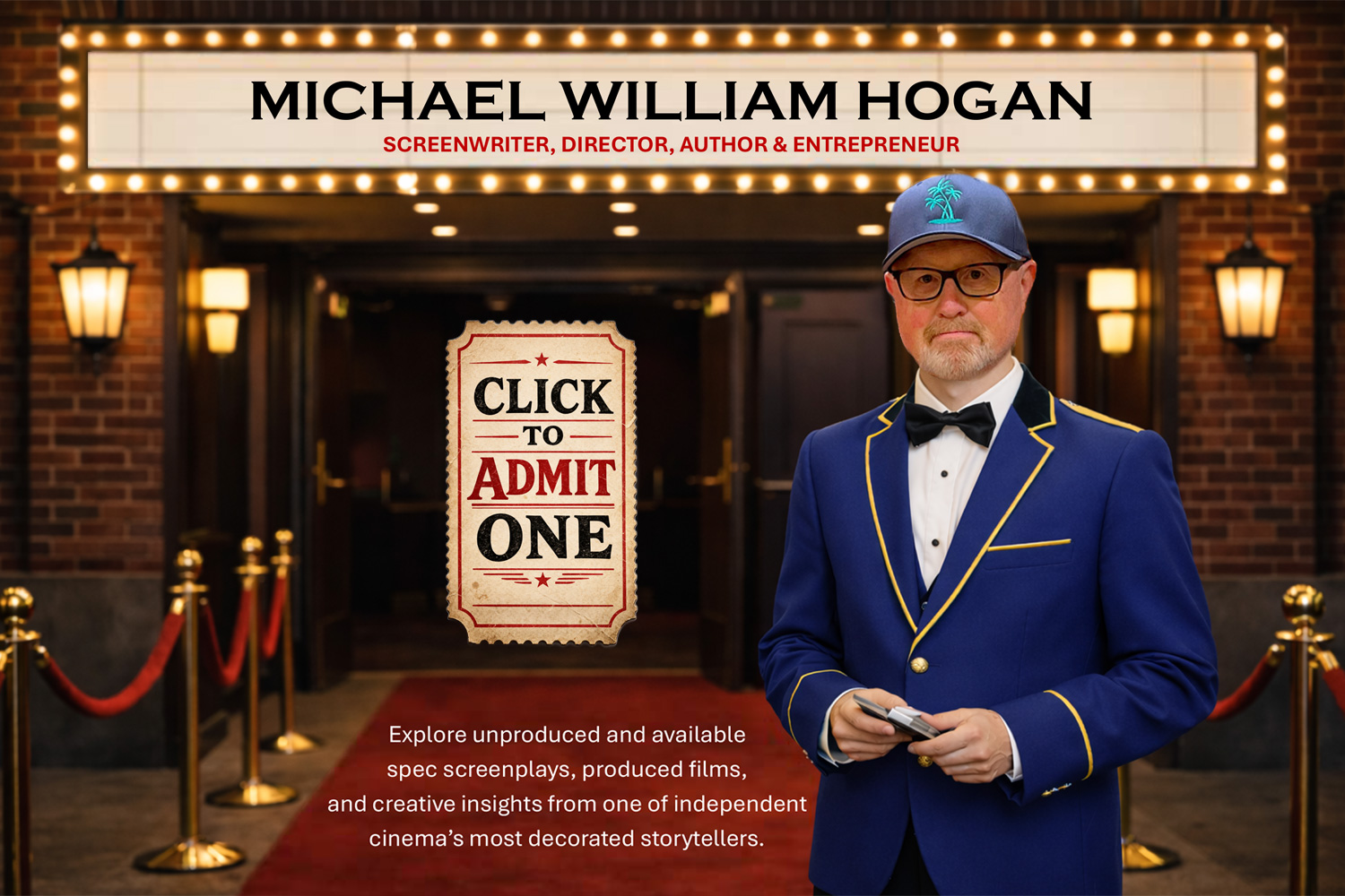 SCREENWRITER, DIRECTOR, AUTHOR & ENTREPRENEUR